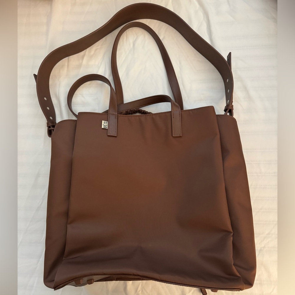 BEIS Maple Brown Tote Bag